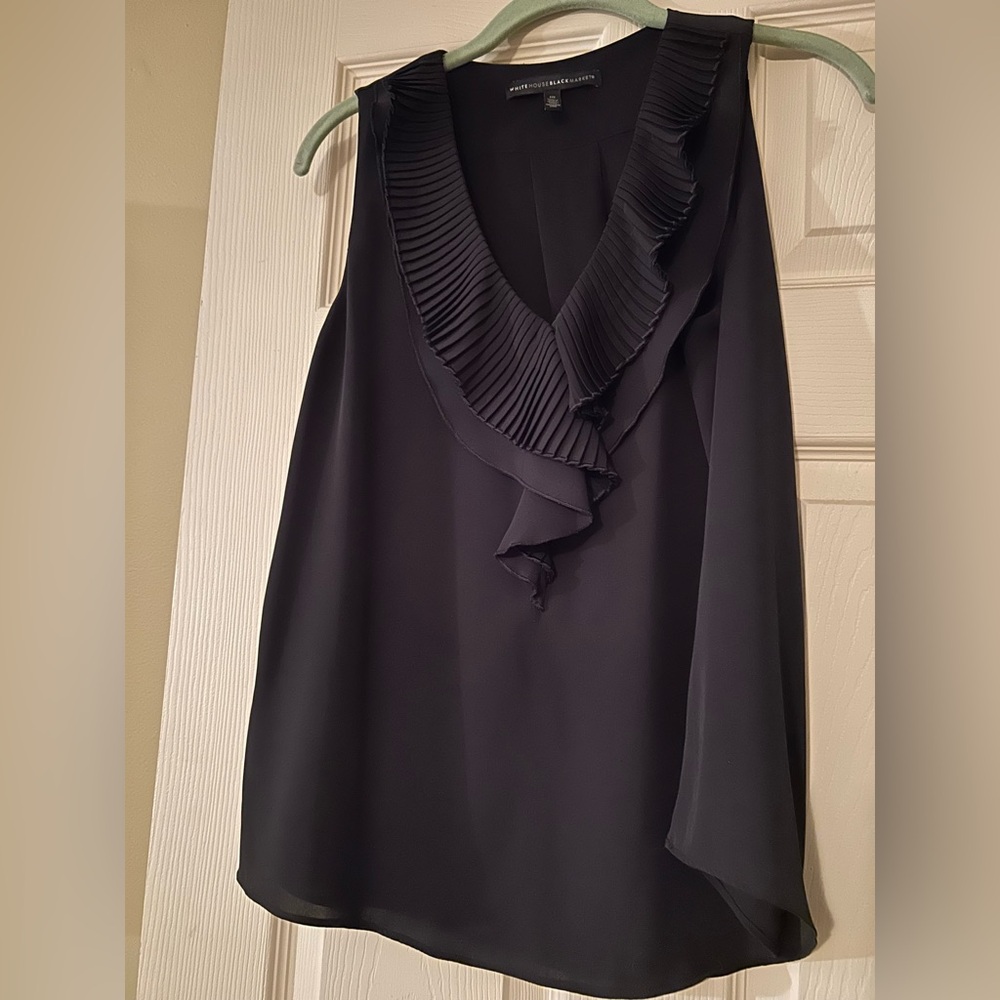 White House Black Market Elegant Black Garment